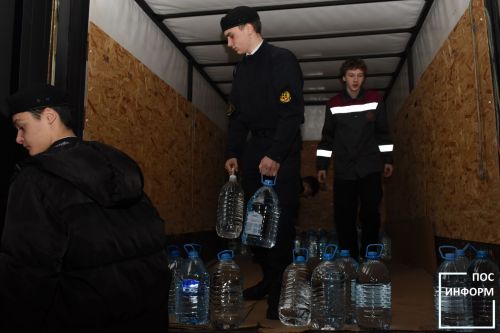 В Камских Полянах отправили гуманитарную помощь на СВО