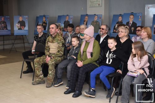 В Камских Полянах прошла встреча жителей с участником СВО