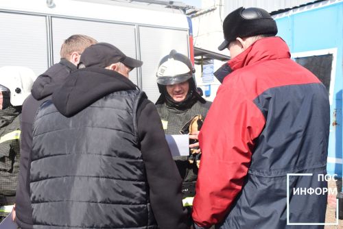 🔥 Торжественные проводы пожарных в Камских Полянах!