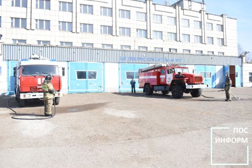 🔥 Торжественные проводы пожарных в Камских Полянах!