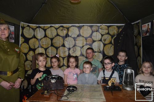 В молодежном центре «Алан» прошло патриотическое мероприятие для дошкольников