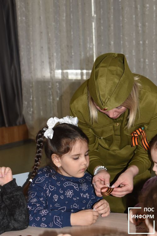 В молодежном центре «Алан» прошло патриотическое мероприятие для дошкольников