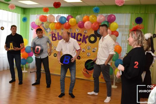 В детском саду «Огонек» состоялось торжественное мероприятие — выпускной для детей из логопедической группы № 10