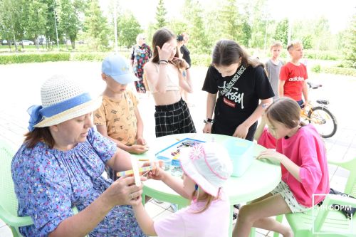 В Камских Полянах отметили День защиты детей