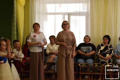 В детском саду «Золотая Рыбка» прошел выпускной вечер