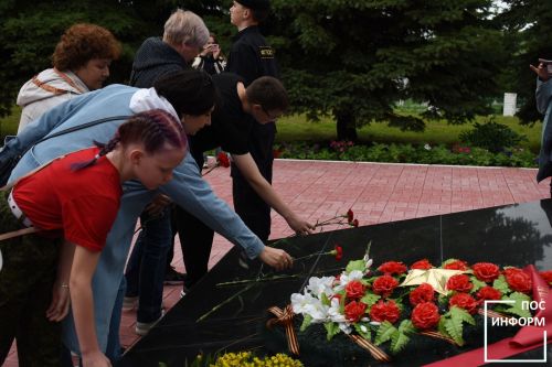 Камские Поляны помнят: митинг памяти и скорби