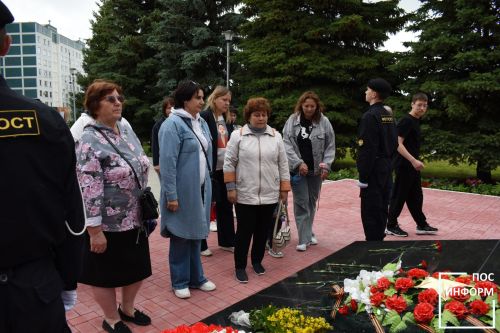 Камские Поляны помнят: митинг памяти и скорби