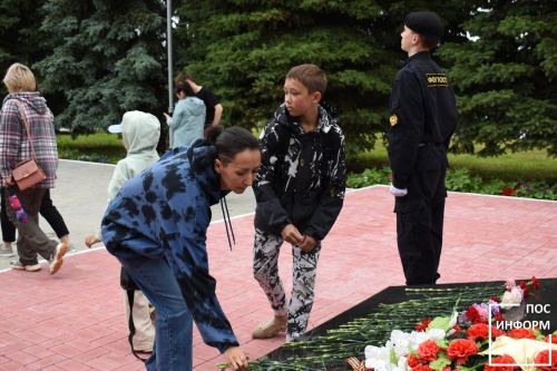 Камские Поляны помнят: митинг памяти и скорби