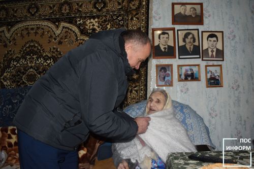 Век мудрости, труда и любви: долгожительнице Камских Полян исполнилось 100 лет