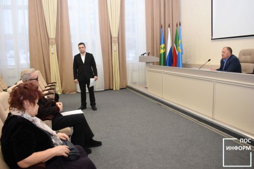 В администрации Камских Полян состоялась встреча Совета ветеранов (пенсионеров) с главой