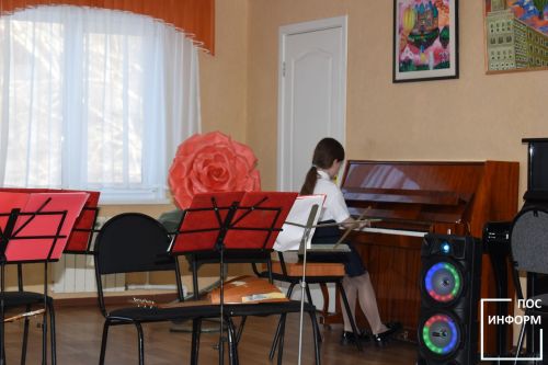 Концерт для защитников Отечества в музыкальной школе Камских Полян
