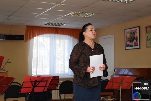 Концерт для защитников Отечества в музыкальной школе Камских Полян