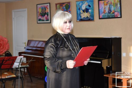 Концерт для защитников Отечества в музыкальной школе Камских Полян