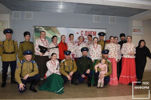 ✅День защитника Отечества отпраздновали в Камских Полянах концертом