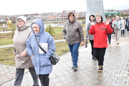 Всероссийская акция «10 000 шагов к жизни», приуроченная ко Всемирному Дню здоровья.