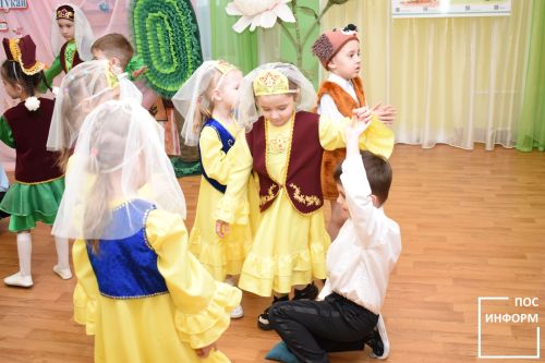 В Камских Полянах дошкольники погрузились в мир сказок Габдуллы Тукая
