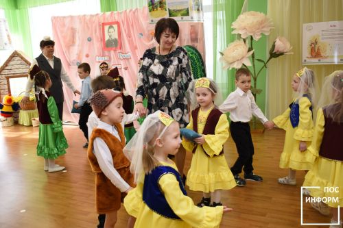 В Камских Полянах дошкольники погрузились в мир сказок Габдуллы Тукая