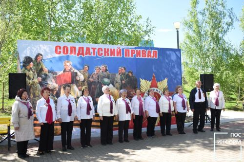 День Победы в Камских Полянах