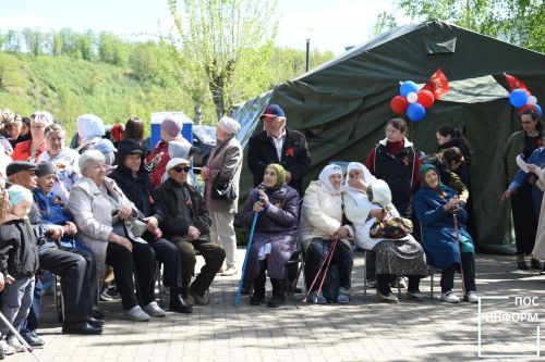 День Победы в Камских Полянах