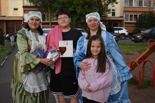 3 июня в Камских Полянах состоялся «Булэк жию» — сбор подарков к празднику Сабантуй