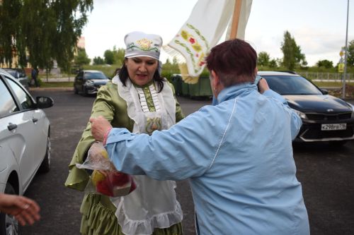 3 июня в Камских Полянах состоялся «Булэк жию» — сбор подарков к празднику Сабантуй