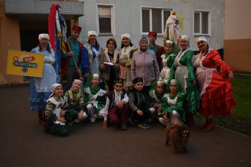 3 июня в Камских Полянах состоялся «Булэк жию» — сбор подарков к празднику Сабантуй