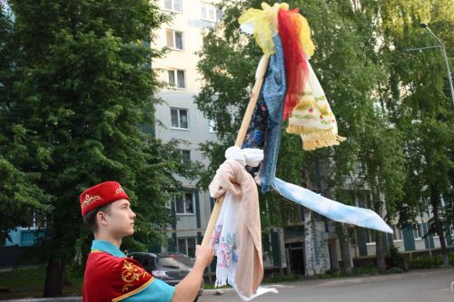 3 июня в Камских Полянах состоялся «Булэк жию» — сбор подарков к празднику Сабантуй