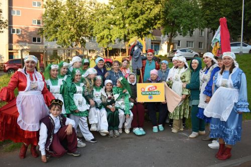 3 июня в Камских Полянах состоялся «Булэк жию» — сбор подарков к празднику Сабантуй