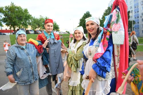 3 июня в Камских Полянах состоялся «Булэк жию» — сбор подарков к празднику Сабантуй