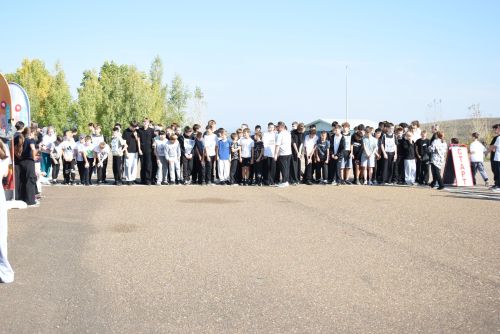 Жители Камских Полян вышли на старт «Кросса Татарстана»