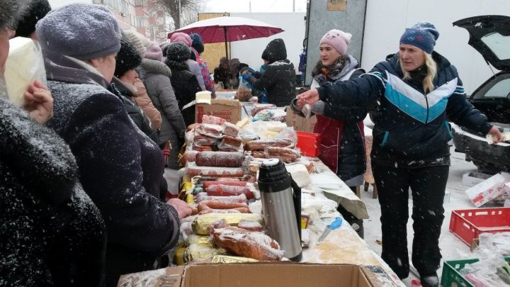 Не пропустите! Сегодня в Камских Полянах состоится Новогодняя сельскохозяйственная ярмарка