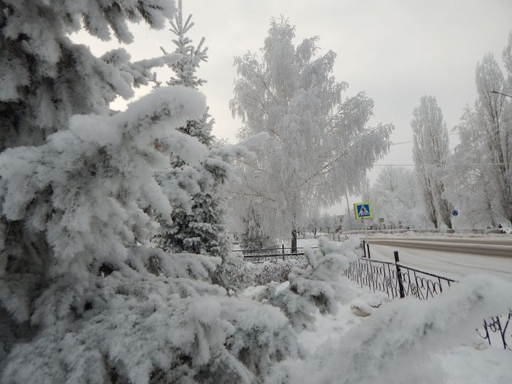На Татарстан надвигается самый сильный снегопад за зиму