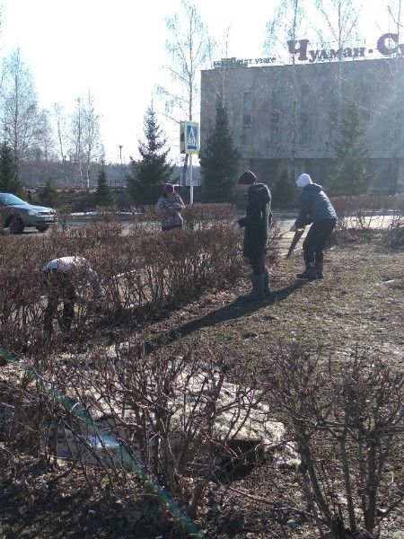 Камполянцы вышли на первый весенний средник!