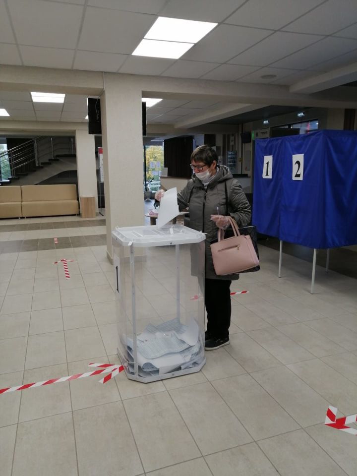 В Камских Полянах голосуют граждане