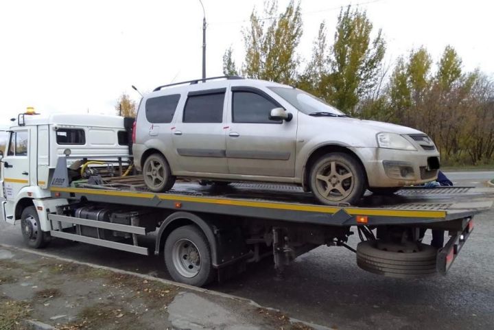 В Татарстане за многомиллионный долг  у организации изъяли автомобиль