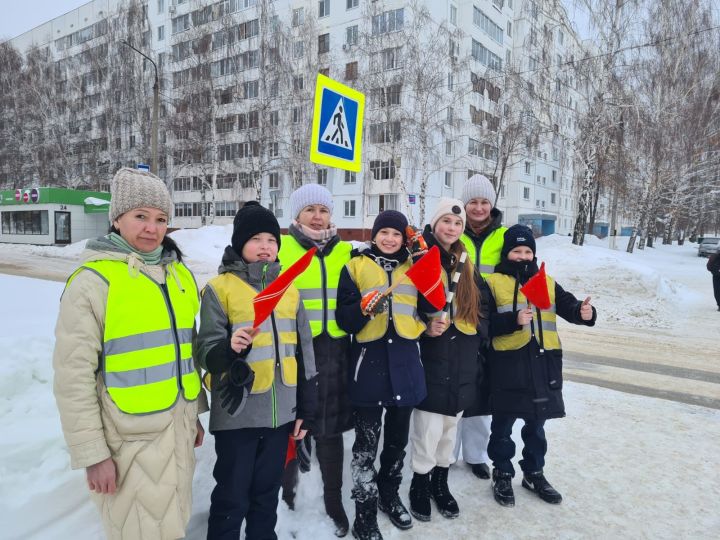 В Татарстане «Родительский патруль» провел акцию по профилактике ДТП с детьми