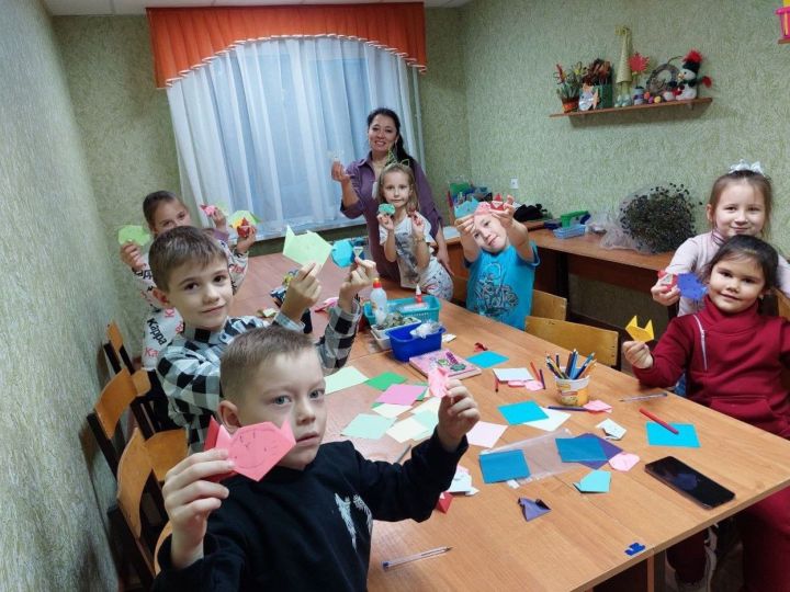 В ЦДТ «Радуга» прошел мастер-класс по оригами