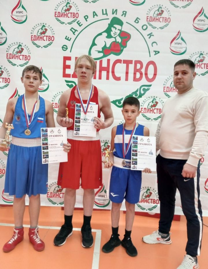 Камполянские боксеры заняли призовые места в турнире по боксу на призы УПРС ПАО «Татнефть»