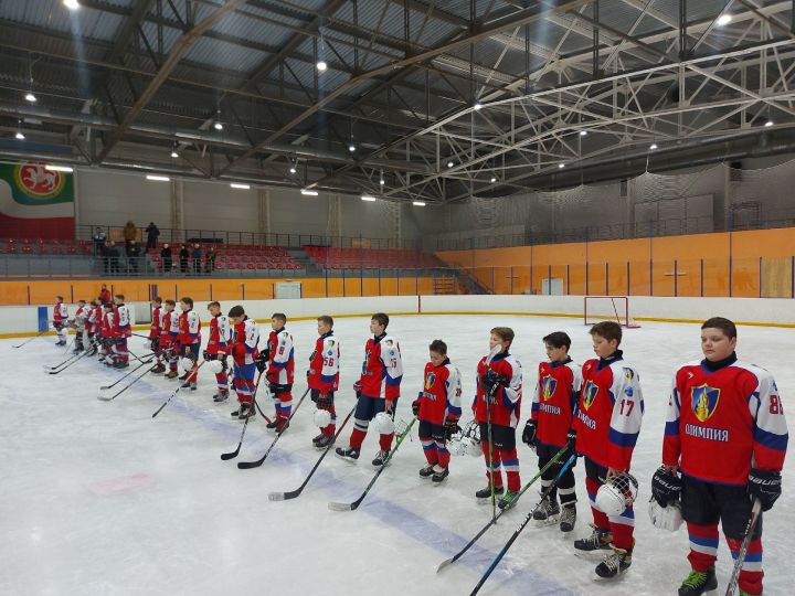 В ледовом дворце «Олимпия» прошло Первенство РТ по хоккею среди команд юношей 2009 г.р.