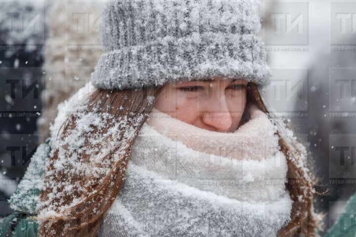 В последний день зимы в Татарстане вновь ожидаются метели и гололедица
