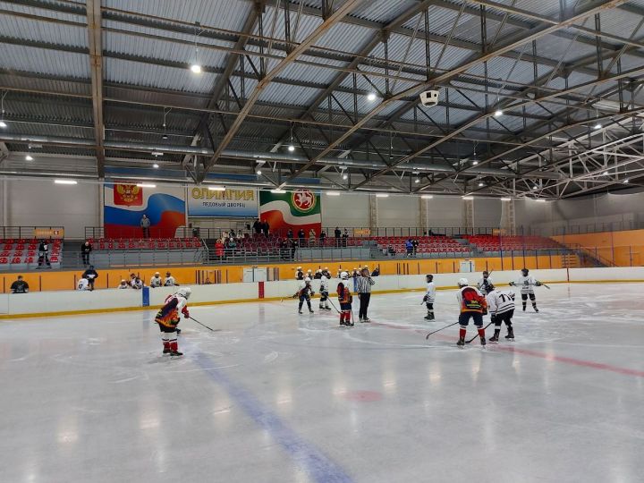 В ледовом дворце «Олимпия» прошло Первенство РТ по хоккею среди команд юношей 2008 г.р.
