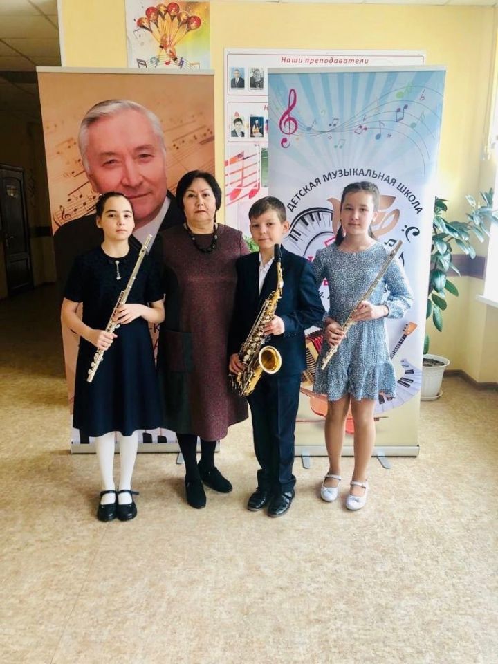Воспитанники музыкальной школы приняли участие на Всероссийском конкурсе