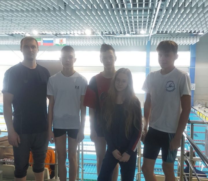 Камполянские пловцы приняли участие в Первенстве РТ в г. Казань
