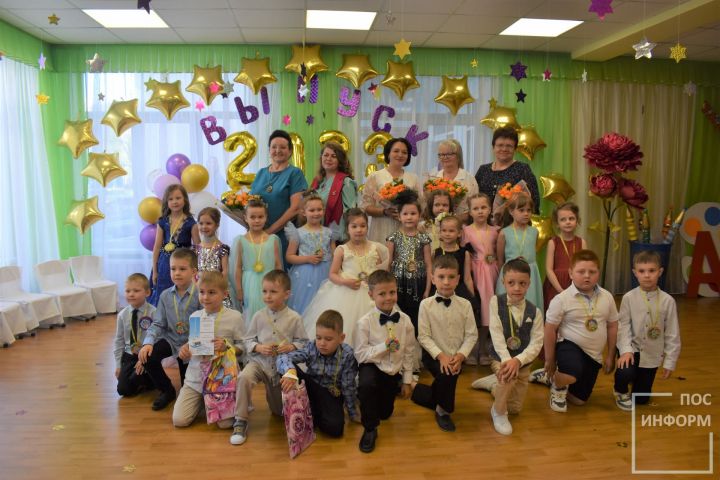В детском саду «Огонёк» прошёл выпускной бал