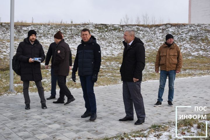 Рамиль Муллин посетил Камские Поляны