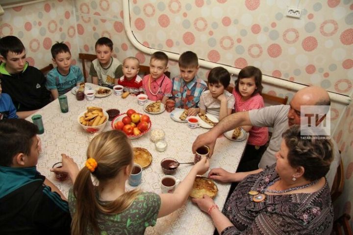 В Татарстане увеличилось число многодетных семей