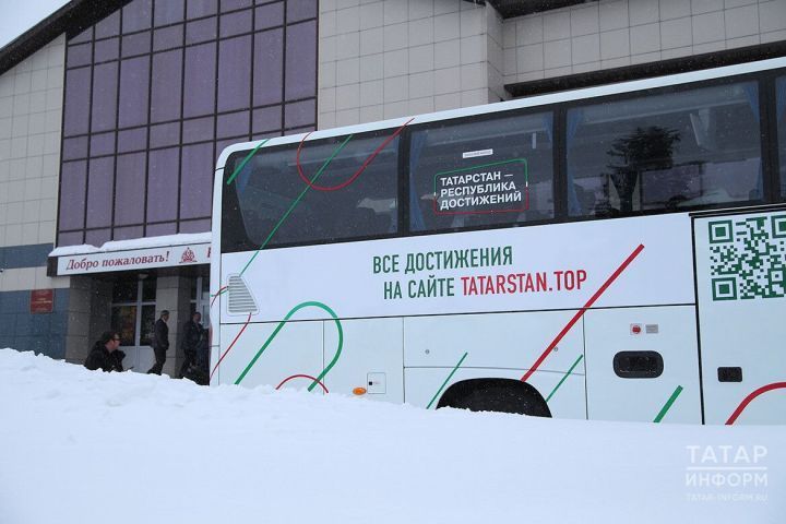 На ул. Чайковского появится новый парк: автобусный марафон завершится в Агрызе