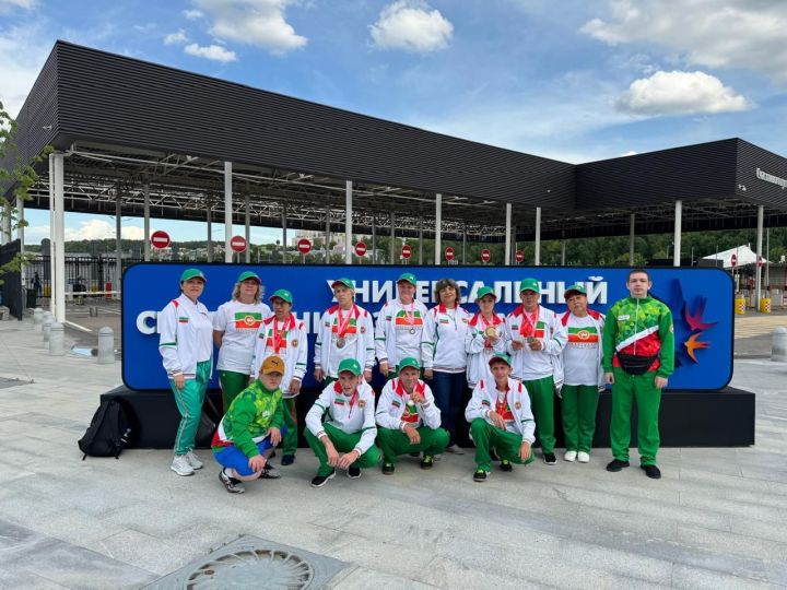 Спортсмены Камско-Полянского дома-интерната приняли участие в Спартакиаде для людей с особенностями интеллектуального развития