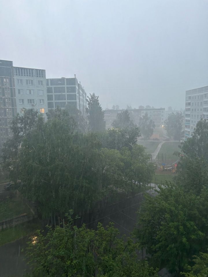 В Татарстане опять ожидаются грозы и усиления ветра