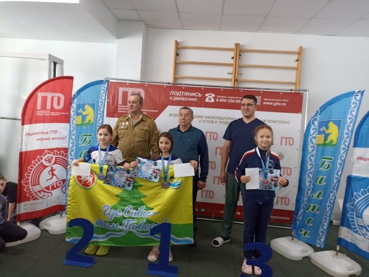Давыдова София заняла третье место в первенстве Балтасинского района по плаванию